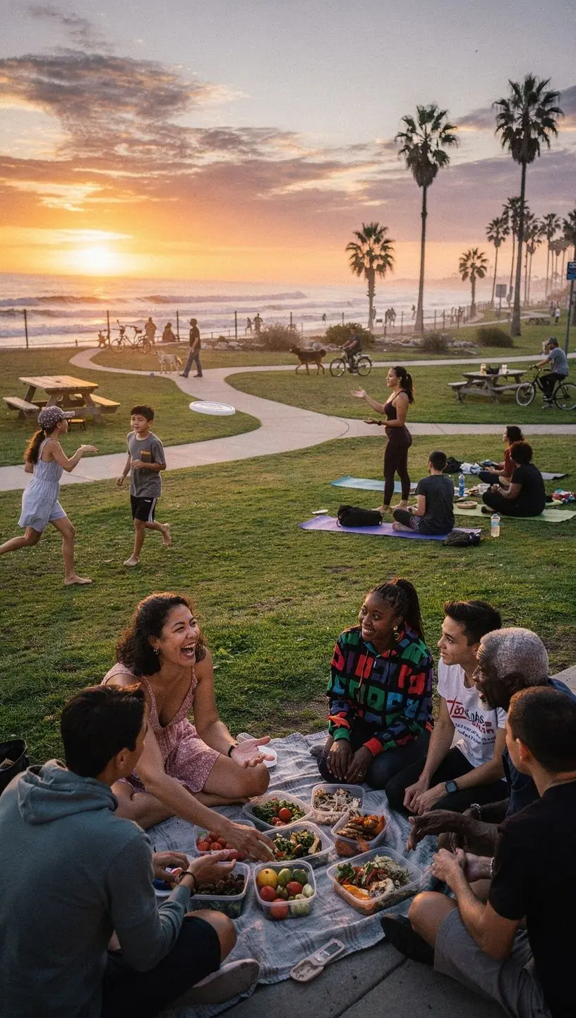 Map of California highlighting various regions with icons representing local knowledge and community voices.